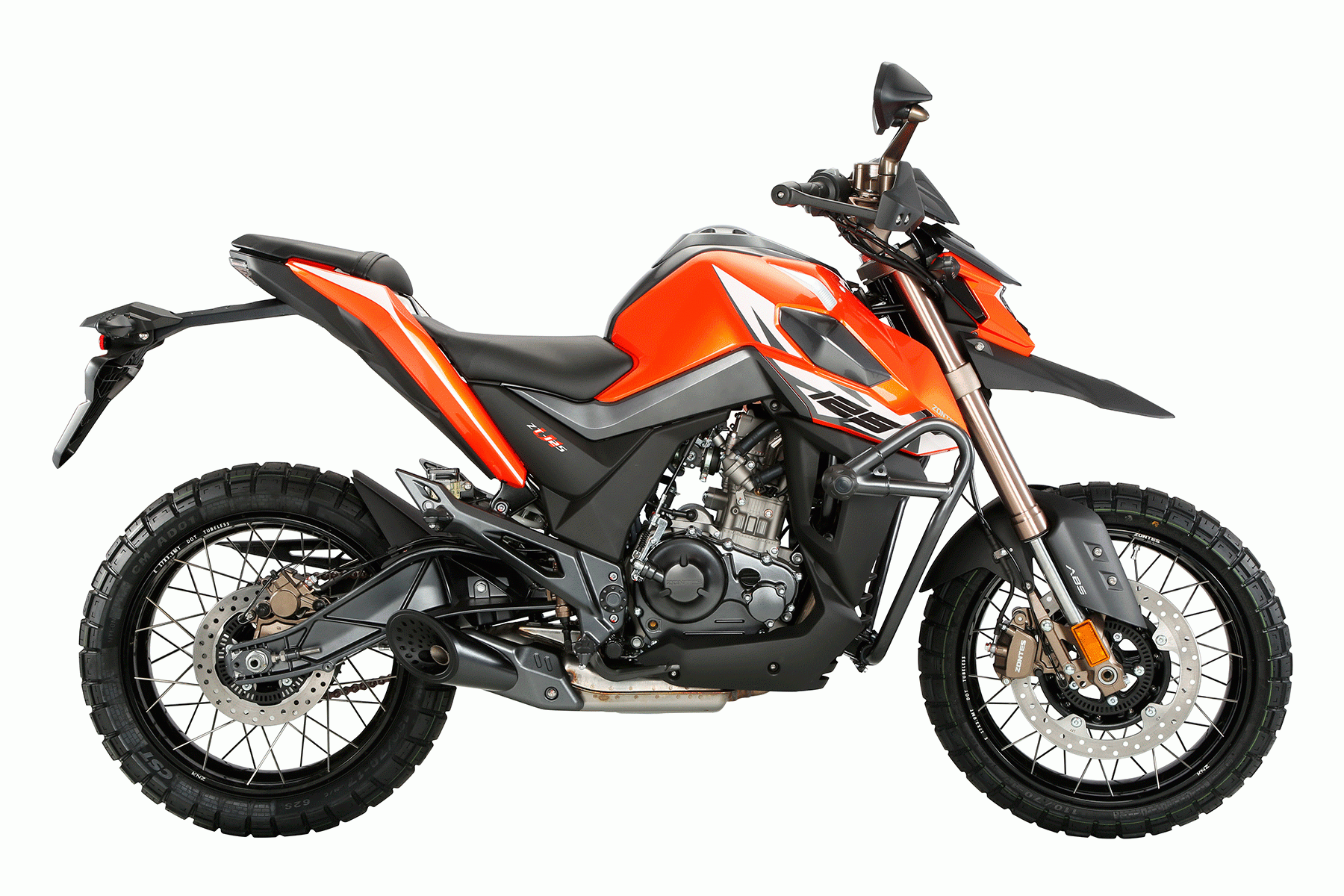 Imagen 360 de Zontes U1-125 Naranja 1