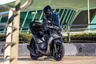 Voge SR16 4V en gris mate en la Ciudad de las Artes y las Ciencias
