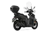 Voge SR16 4V en negro mate, vista tres cuartos trasera